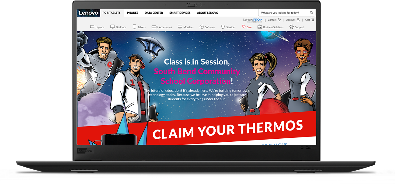 Lenovo Future Academy laptop