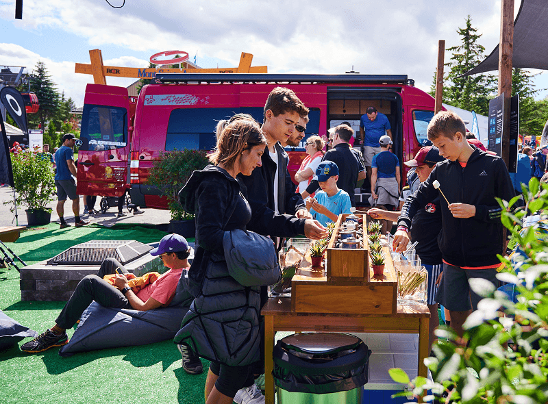 Event results collage